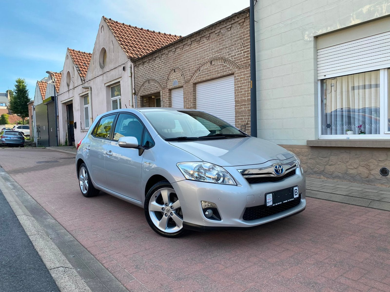 Toyota Auris 1.8 Benzine -Hybride/Automaat / 1 Ste Eigenaar, Auto's, Toyota, Stof, Zwart, 4 cilinders, 5 deurs