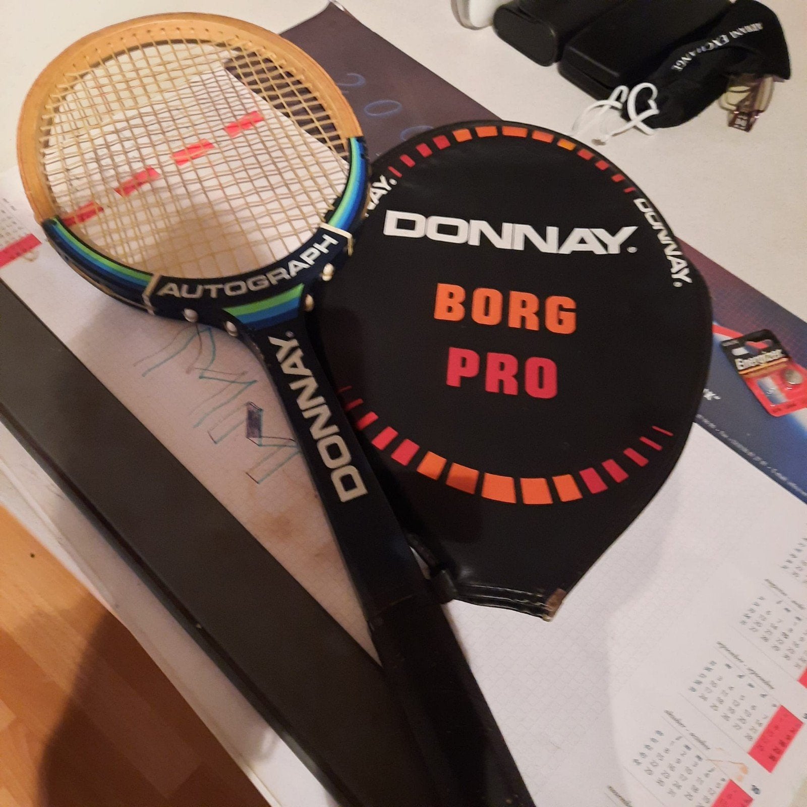 Retro donnay borg pro + hoes, Enlèvement