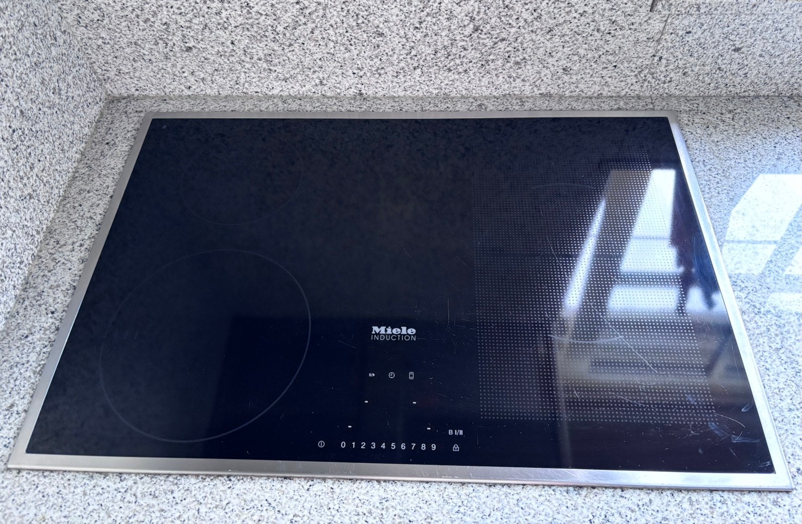 Cuisinière à induction Miele KM6307 de 2019, Electroménager, Tables de cuisson, Encastré, Enlèvement, Utilisé, Induction