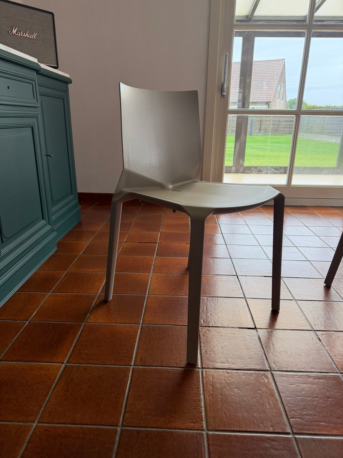 Kristalia plana stoelen, Maison & Meubles, Enlèvement, Comme neuf, Beige
