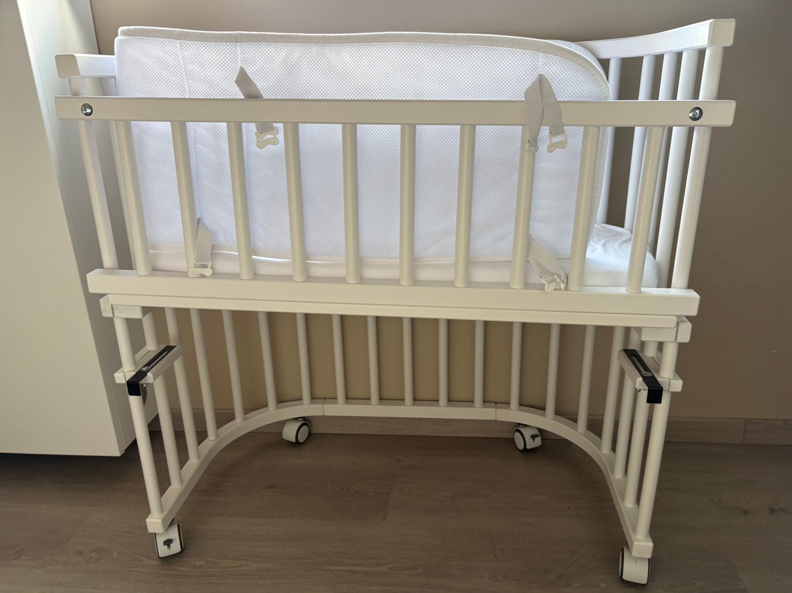 Babybay bijzetbed set met Aerosleep bedomrander, Enlèvement, Comme neuf