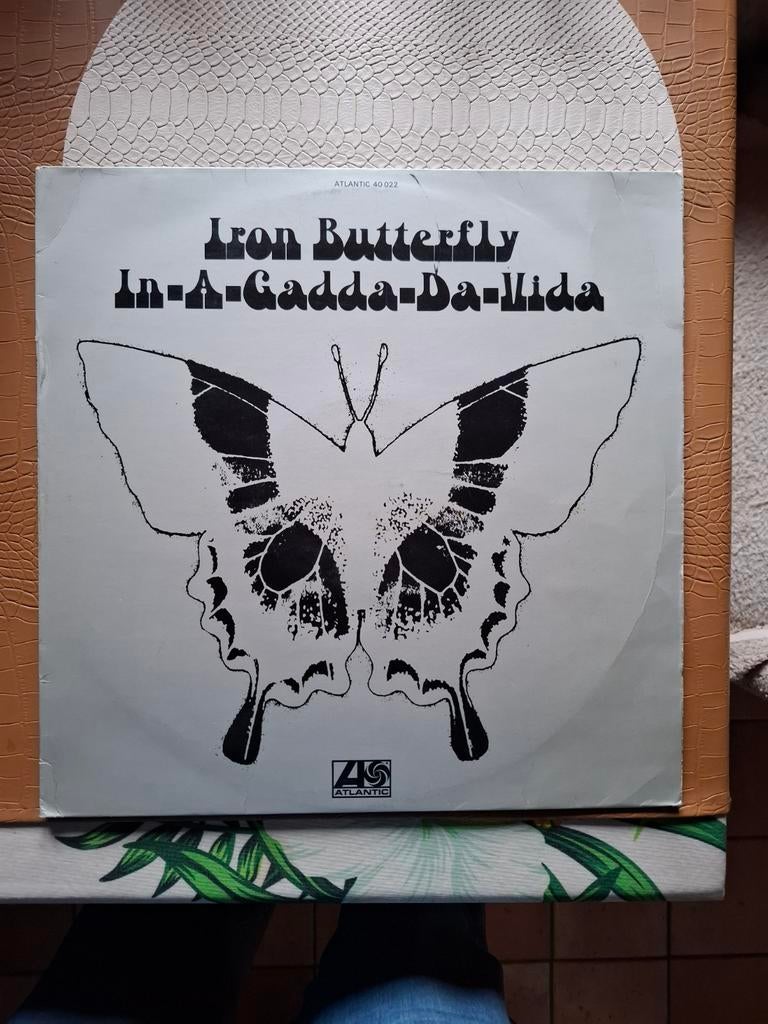 LP Iron Butterfly - In-a-gadda-da-vida, Ophalen of Verzenden, Gebruikt, 12 inch, Poprock
