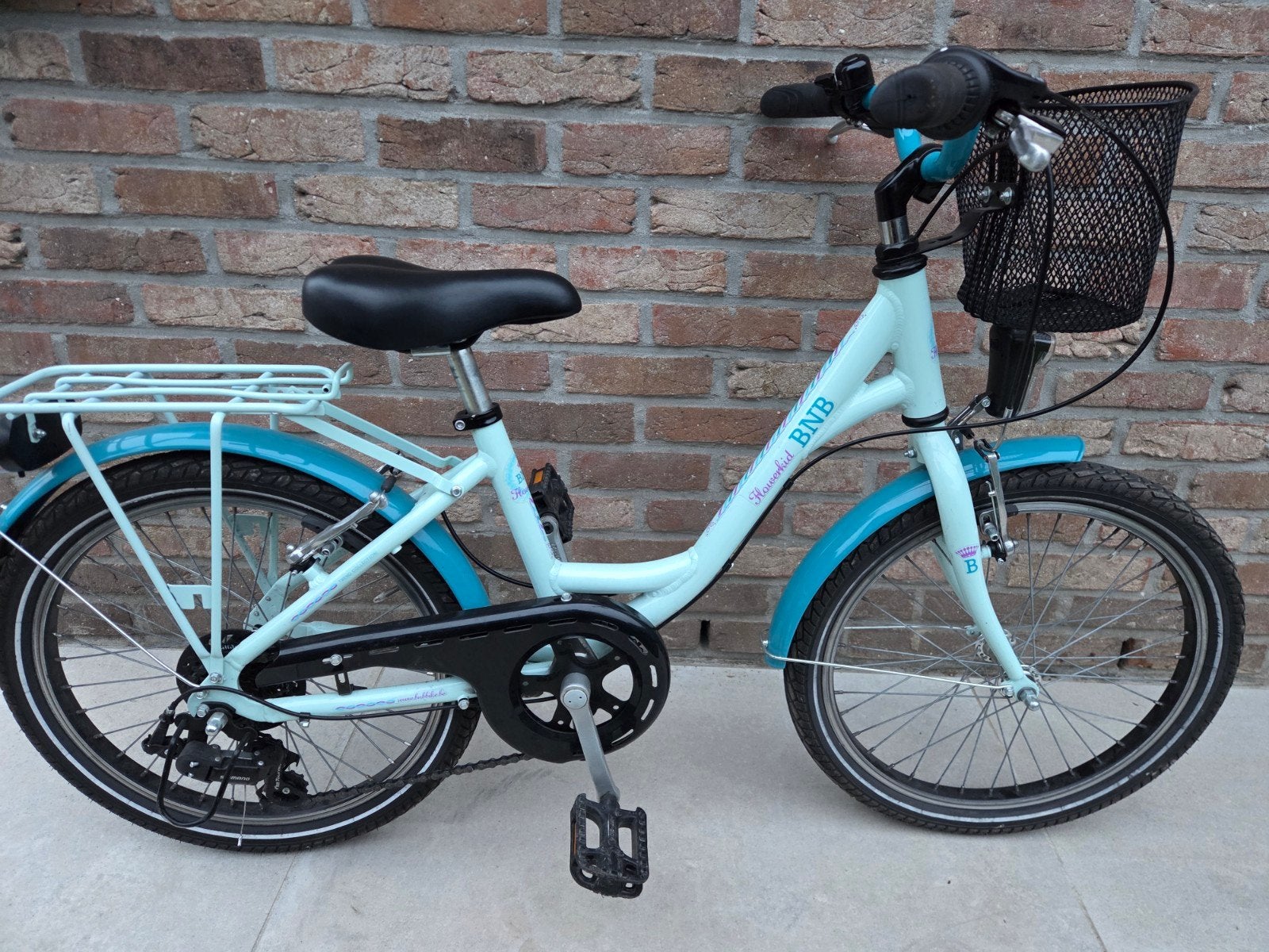 Meisjesfiets BNB Flowerkid 20 inch, Ophalen, Velgrem, Bnb flowerkid, Versnellingen