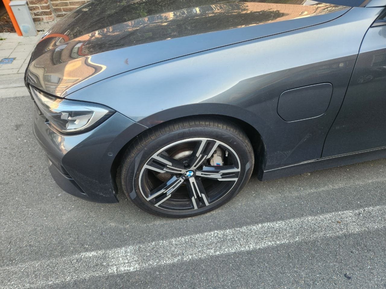 Bmw G20 330e 80000km, Autos, Cuir, Argent ou Gris, Entreprise, 2000 kg