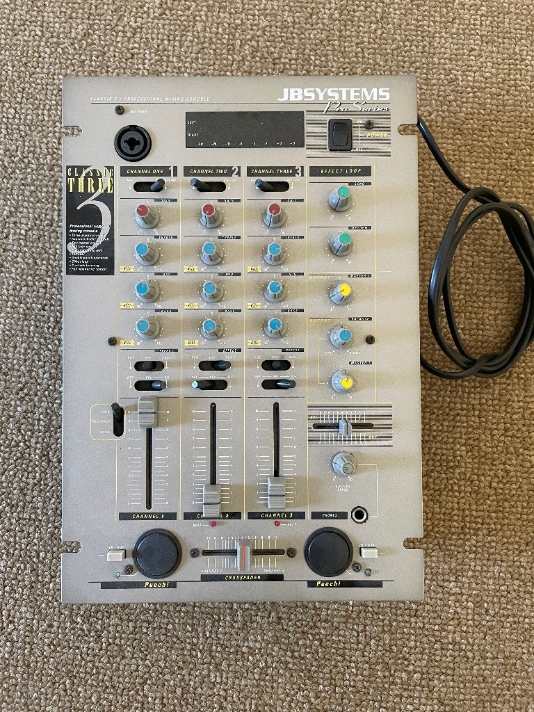 JB Systems Pro Series - Classic 3, Enlèvement ou Envoi, Utilisé, Moins de 5 canaux
