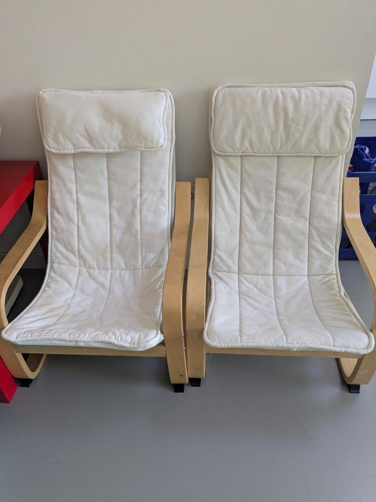 2 Poang stoelen voor kinderen, Ophalen