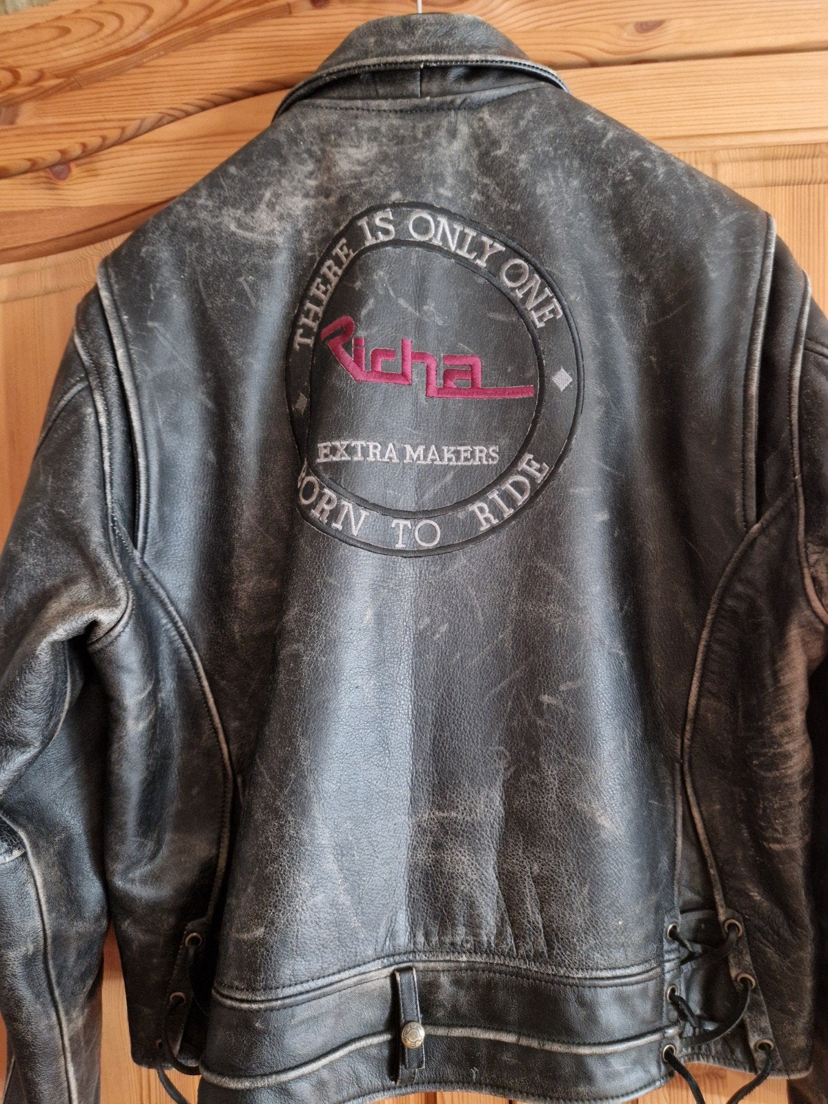 Lederen motovest heren retro, Enlèvement, Hommes, Manteau | cuir, Richa