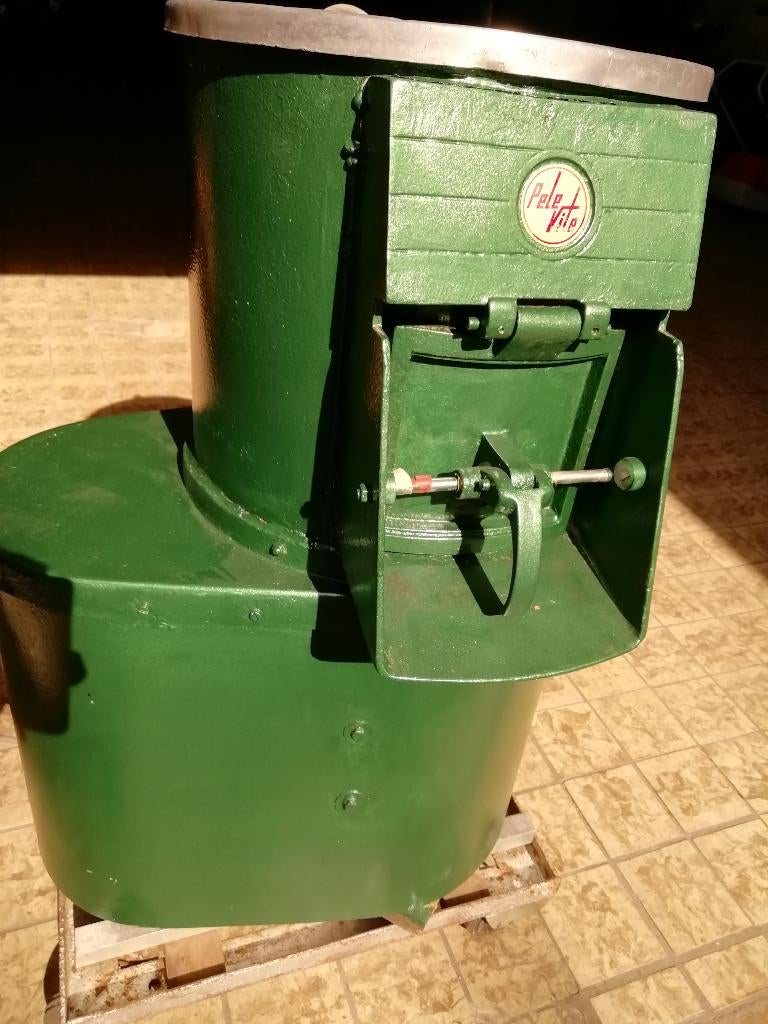 AARDAPPELSCHILMACHINE  Pele Vite, Ophalen, Metaal, Groen, Overige typen