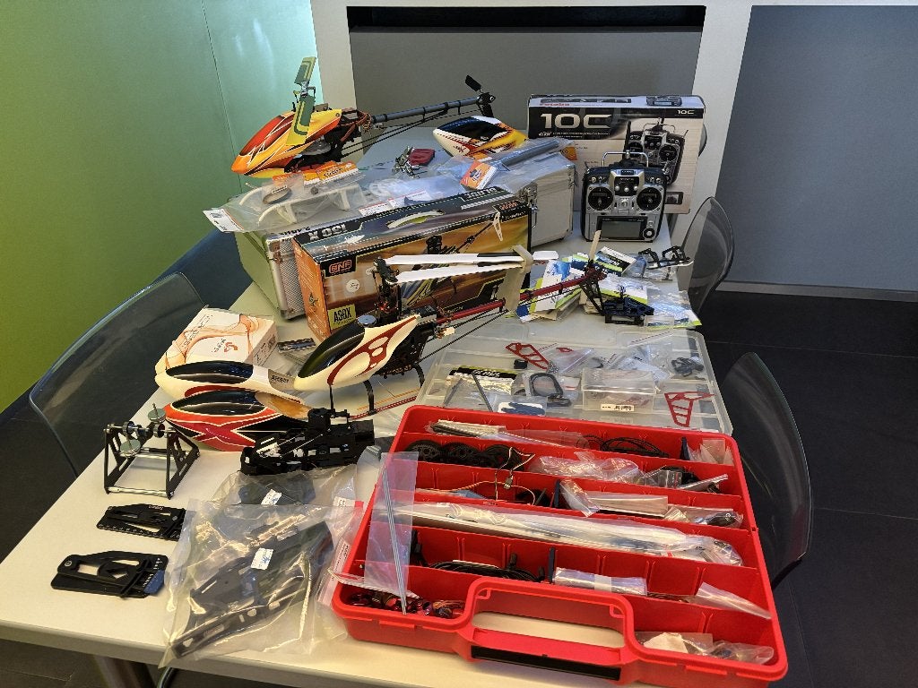 Lot RC, Ophalen, Gebruikt, Helikopter