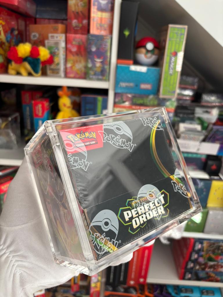 Boosterbox Acryl Acrylic Magnetic Case 8MM -Pokémon (BB), Hobby en Vrije tijd, Ophalen of Verzenden, Booster
