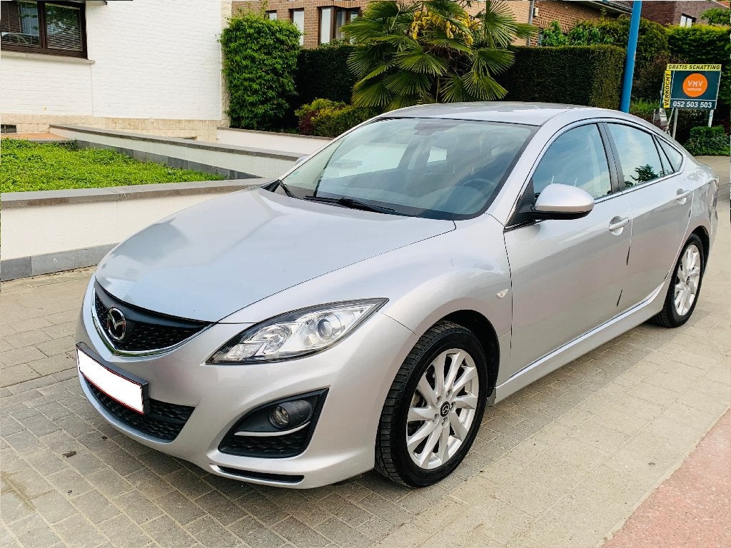 Mazda 6 1.8 Lpg, Airco, Cruise, Ohboek, Met Keuring, Auto's, Lichtsensor, Zwart, 4 cilinders, 5 deurs