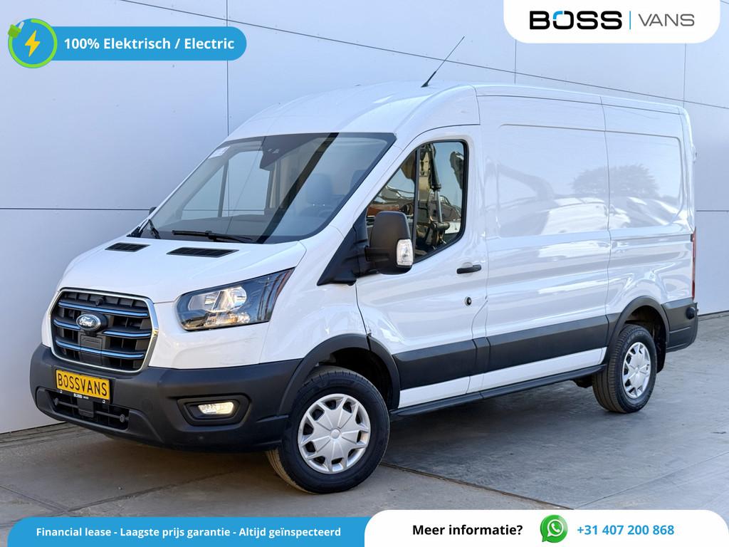 Ford E-Transit 68kWh 184PK L2H2 317km WLTP 94,9% (SOH) BEV S, Achat, 135 kW, 3 places, Noir