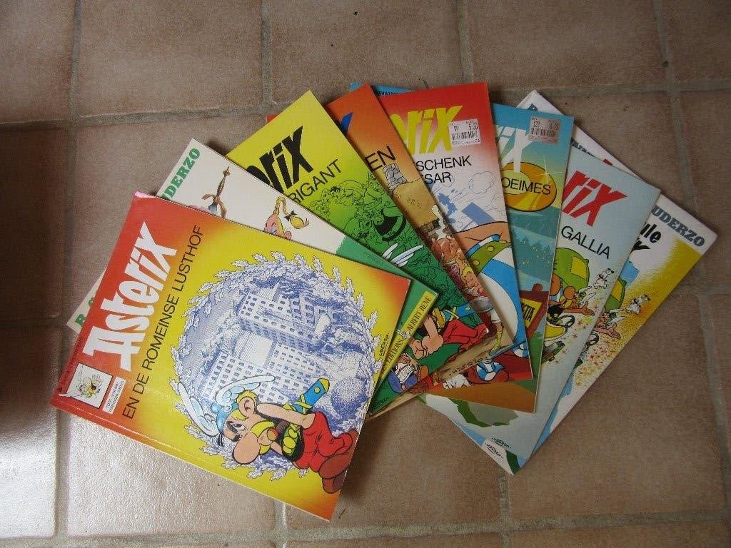 9 Strips Asterix, Boeken, Ophalen, Gelezen