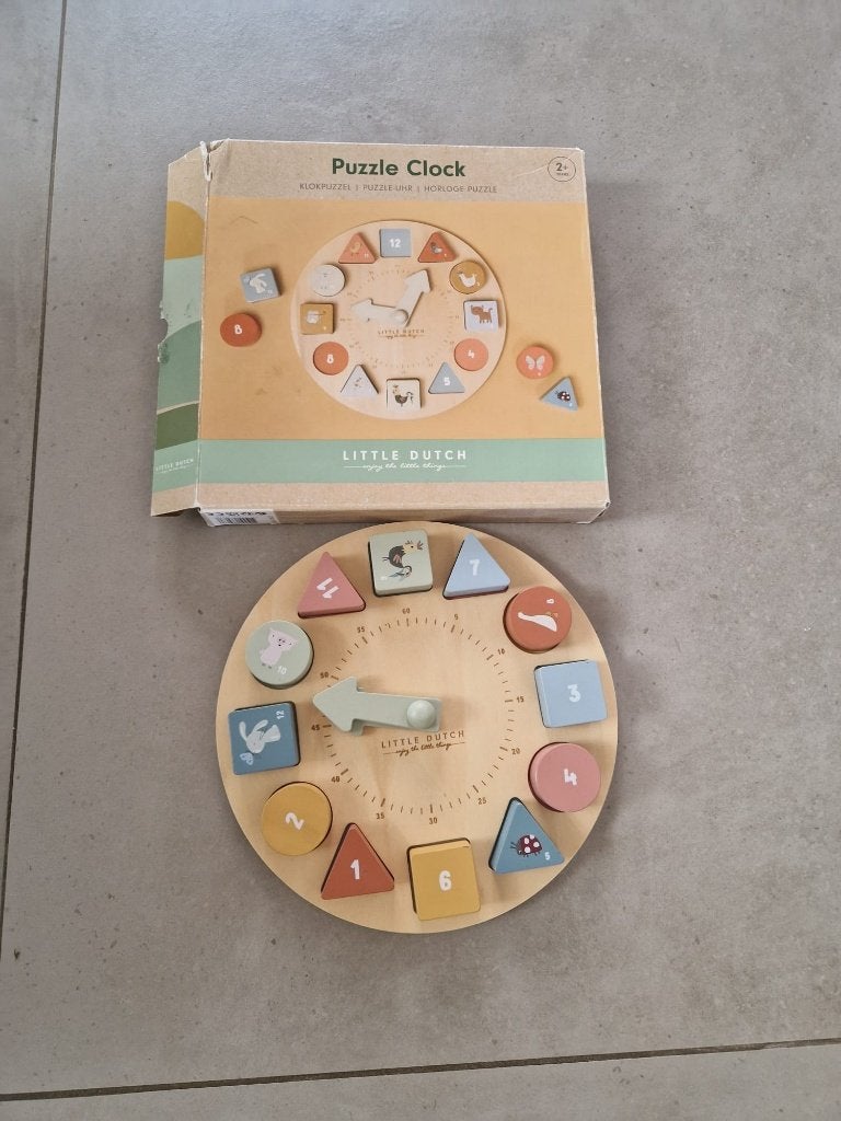 Little dutch clock, Kinderen en Baby's, Speelgoed | Houten speelgoed, Ophalen, Zo goed als nieuw