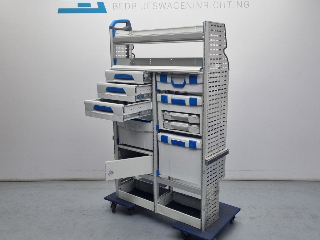 Sortimo bedrijfswagen inrichting bedrijfswageninrichting