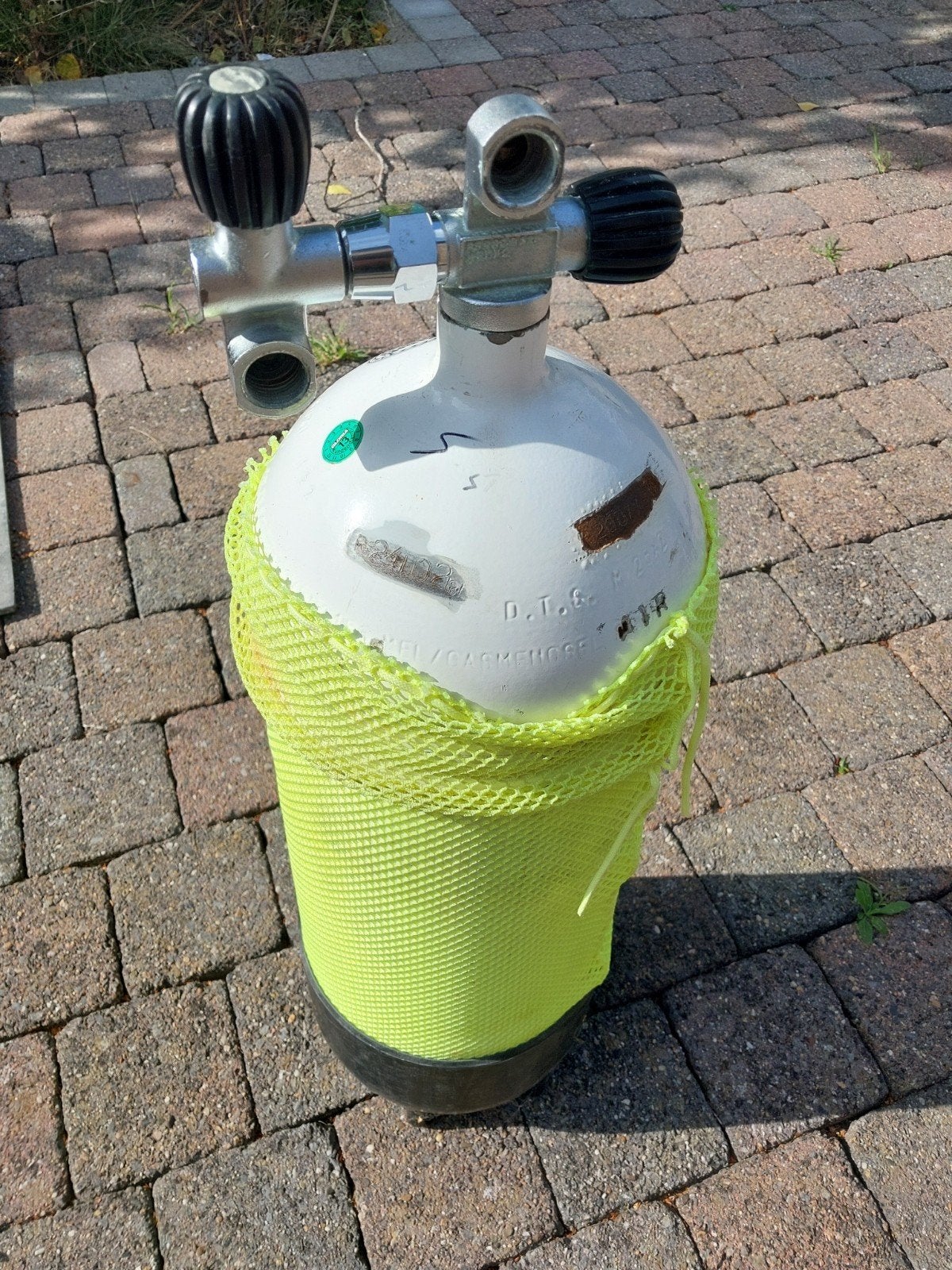 Duikflessen 15 liter 200bar, Watersport en Boten, Duiken, Ophalen, Duikfles
