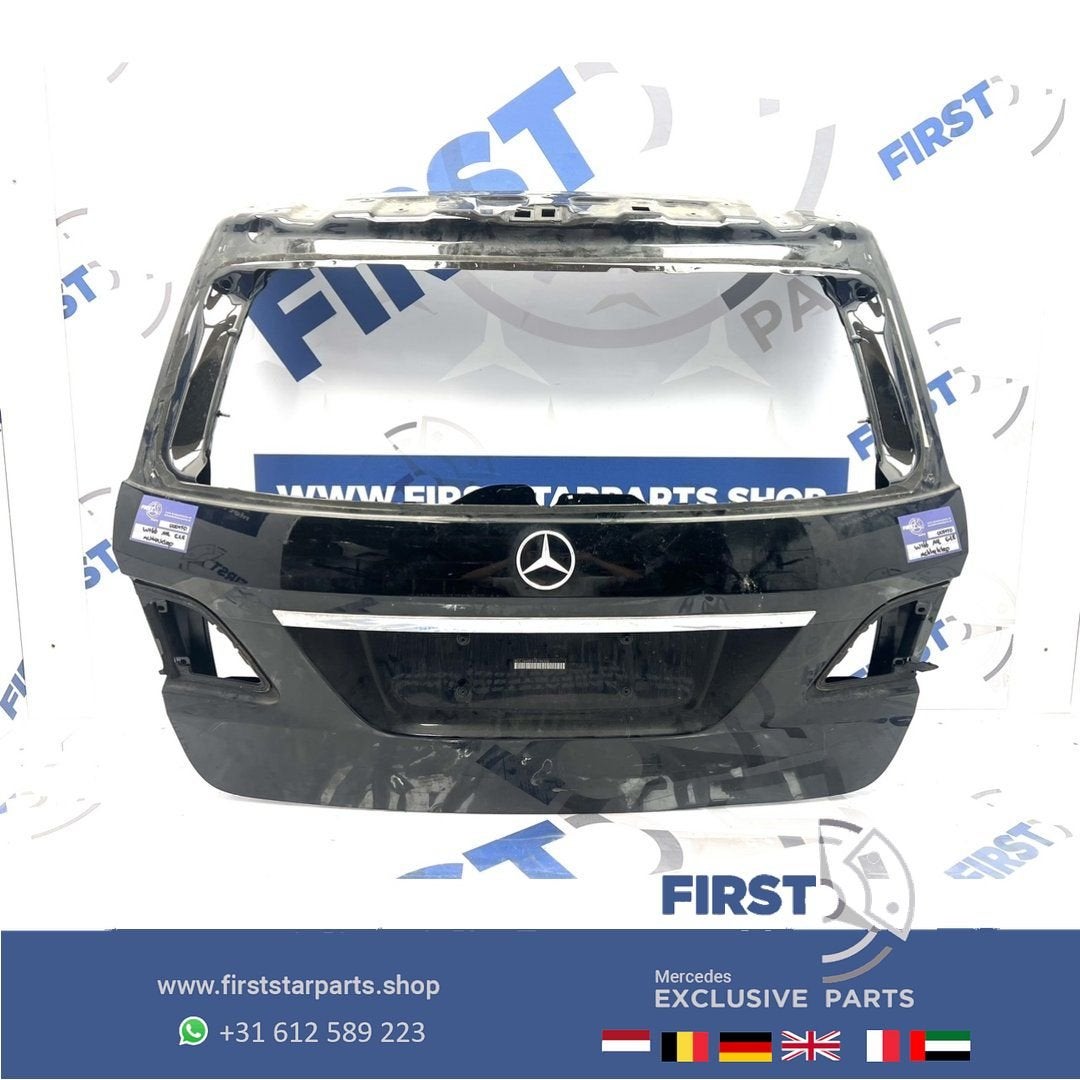 W166 ML GLE AMG ACHTERKLEP ZWART WIT GRIJS ZILVER KOFFERKLEP, Gebruikt, Ophalen of Verzenden, Achter, -