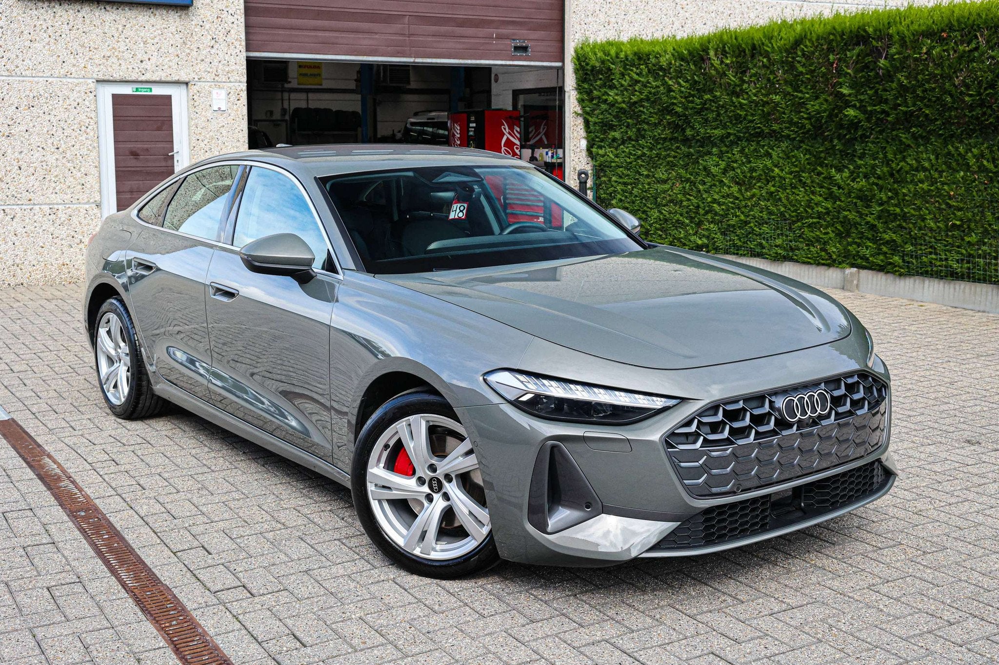 Audi A5 ZETELVERWARMING*ACHTERUITRIJCAMERA*LEDER*APPLE-CARPL, Gebruikt, 1984 cc, Leder, 5 deurs