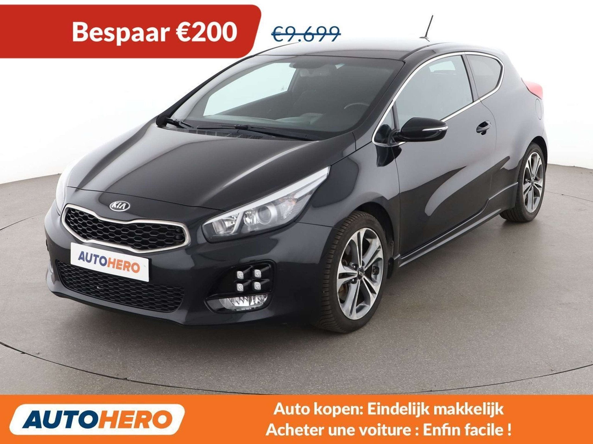 Kia ProCeed / pro_cee'd 1.6 CRDi GT Line, Autos, Achat, Boîte manuelle, Noir, https://public.car-pass.be/vhr/dcda4cf3-745f-4806-9466-60678cb8ae56
