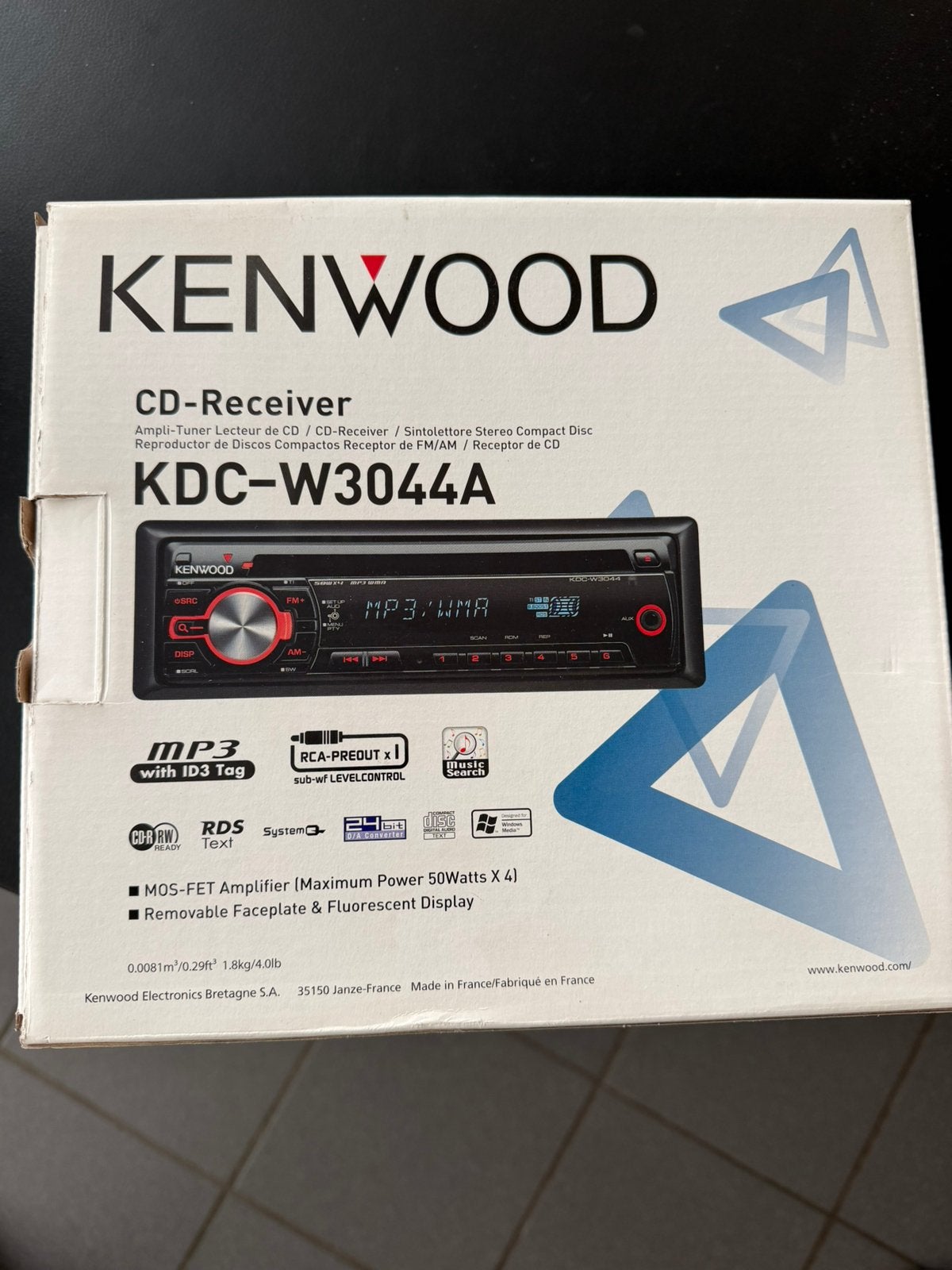 Kenwood Auto Radio CD, Enlèvement, Comme neuf