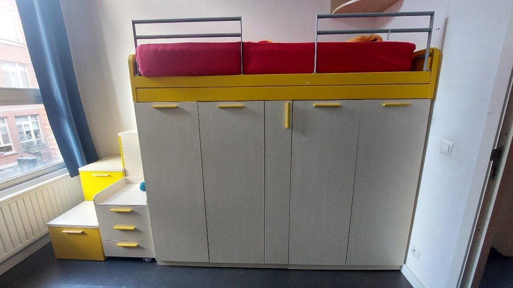 Kinderkamer bed-kast-bureau, Ophalen, Gebruikt, Overige typen