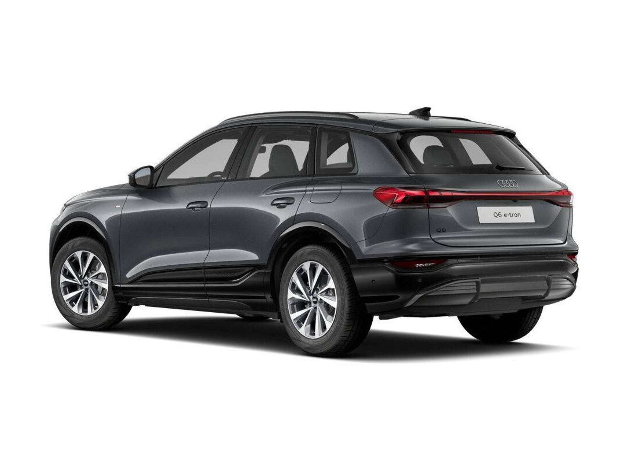 Audi Q6 e-tron Q6 e-Tron S line l 360 Cam l Carplay l Sportz, Auto's, Audi, Gebruikt, Zwart, Adaptive Cruise Control, 5 zetels
