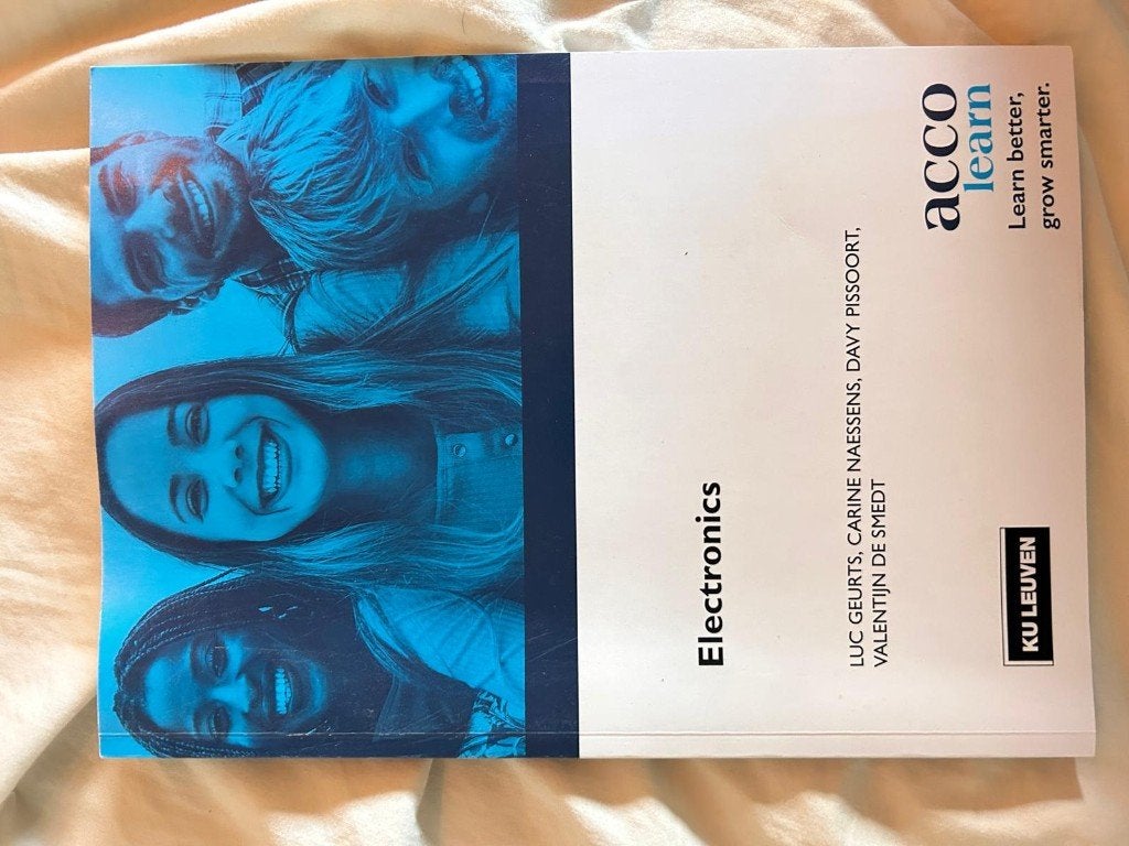 Electronics KU Leuven, Boeken, Ophalen of Verzenden, Zo goed als nieuw