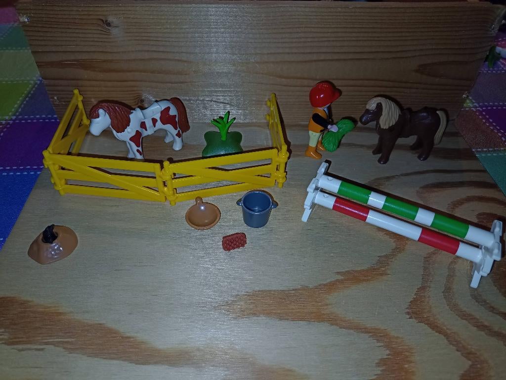 Playmobil Scène de Jumping, Enlèvement, Utilisé, Ensemble complet