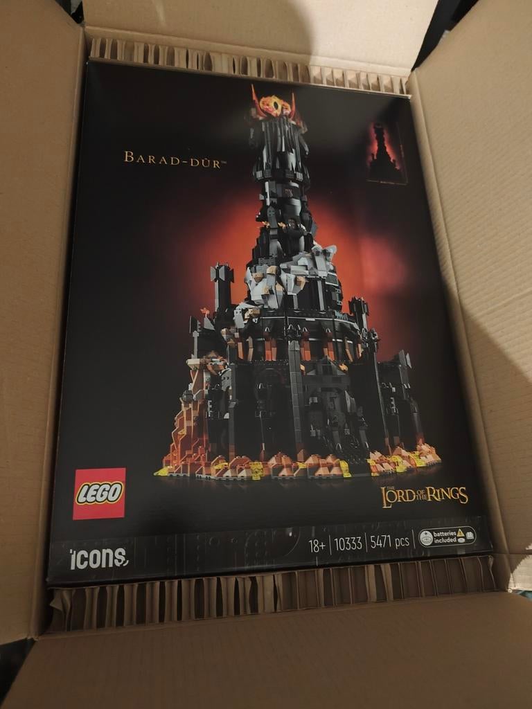 Lego sealed set baradur 10333 + fell beast 40693, Ophalen, Lego