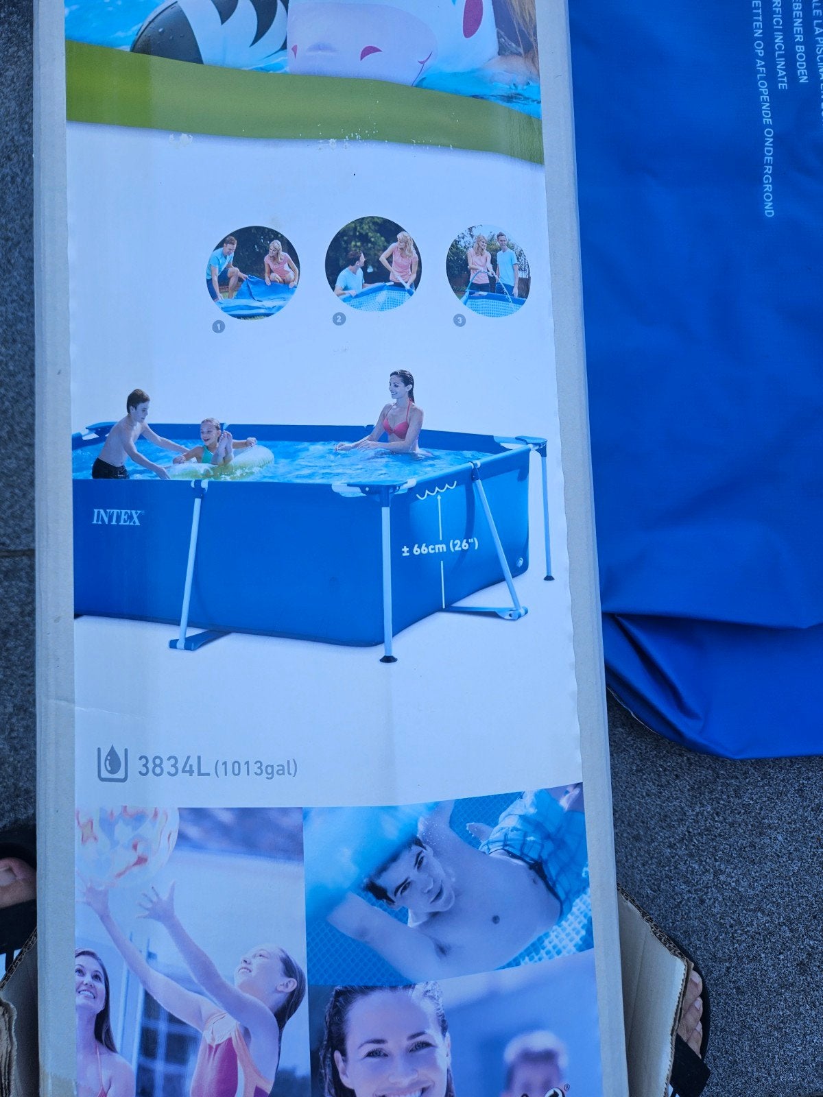 zwembad 3m op 2m.inclusief nieuwe pomp., Tuin en Terras, Zwembaden, Ophalen