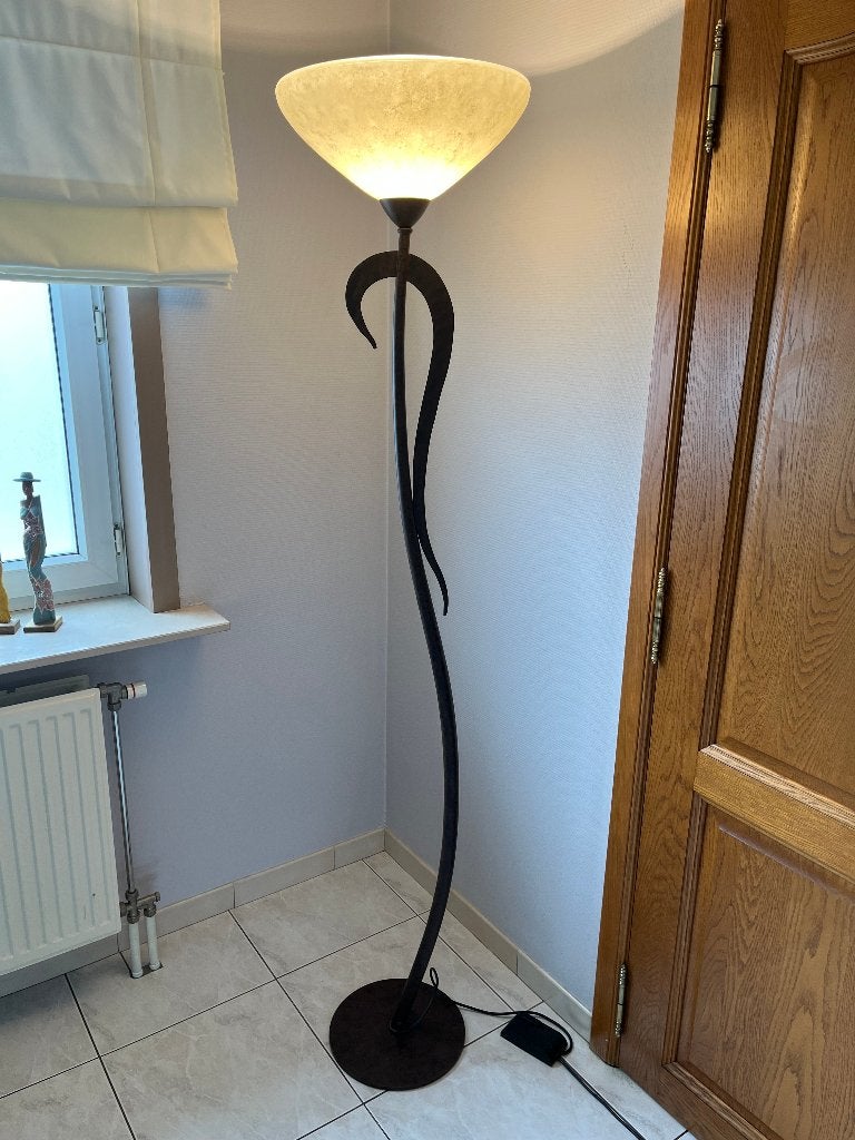 staanlamp, Maison & Meubles, Lampes | Lampadaires, Landelijk, Métal, 150 à 200 cm, Enlèvement