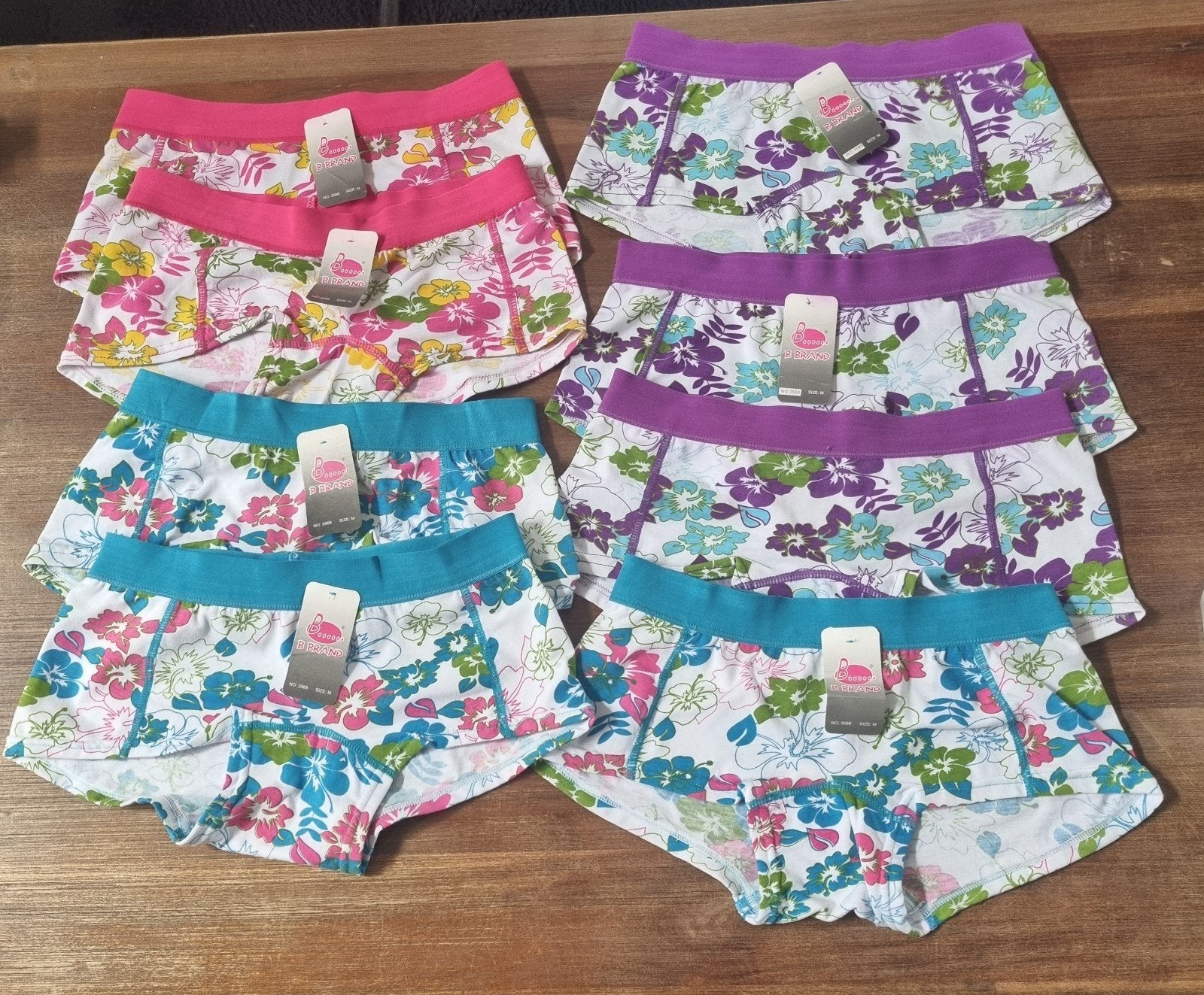 B.BRAND Lot de 8 nouveaux slips pour femmes, taille M (égale, B.Brand, Enlèvement ou Envoi, Autres couleurs, Slip