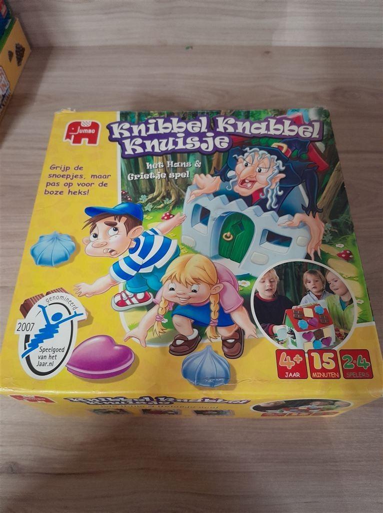 Knibbel Knabbel Knuisje - het hans en grietje spel - s4968, Verzenden, Zo goed als nieuw