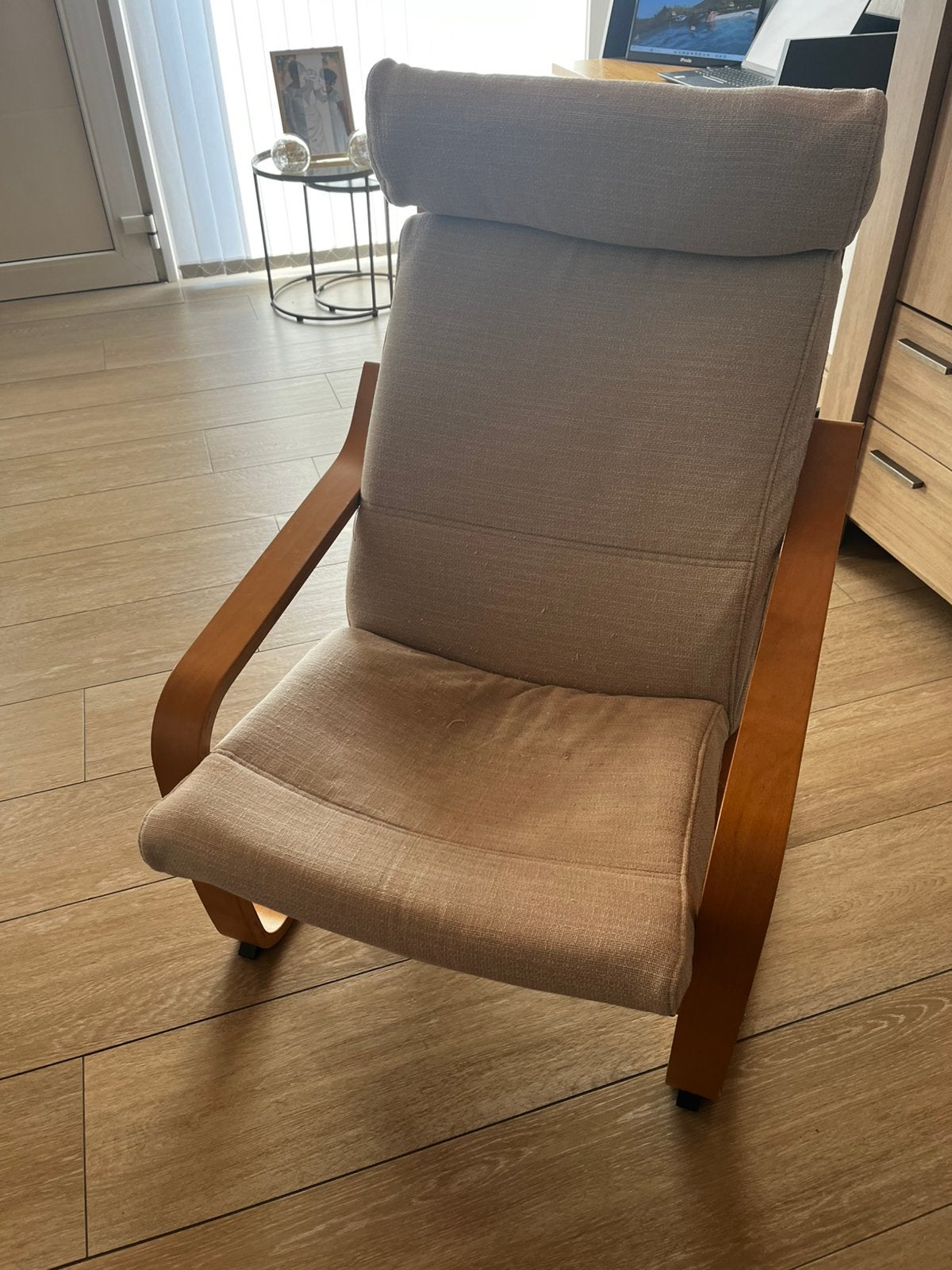 Ikea poang, Enlèvement, Comme neuf