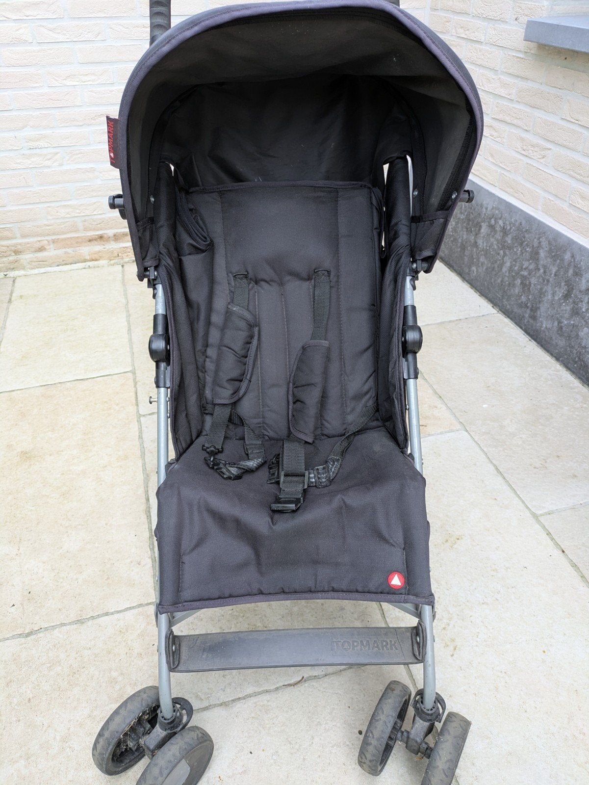 Plooi buggy, kinderwagen incl regenhoes, beugel & slaapstand, Kinderen en Baby's, Buggy's, Ophalen, Gebruikt, Overige merken, Verstelbare rugleuning