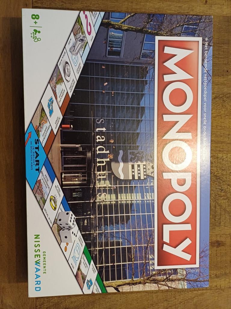 Hôtel de ville de Monopoly Nissewaard, Hobby & Loisirs créatifs, Enlèvement ou Envoi