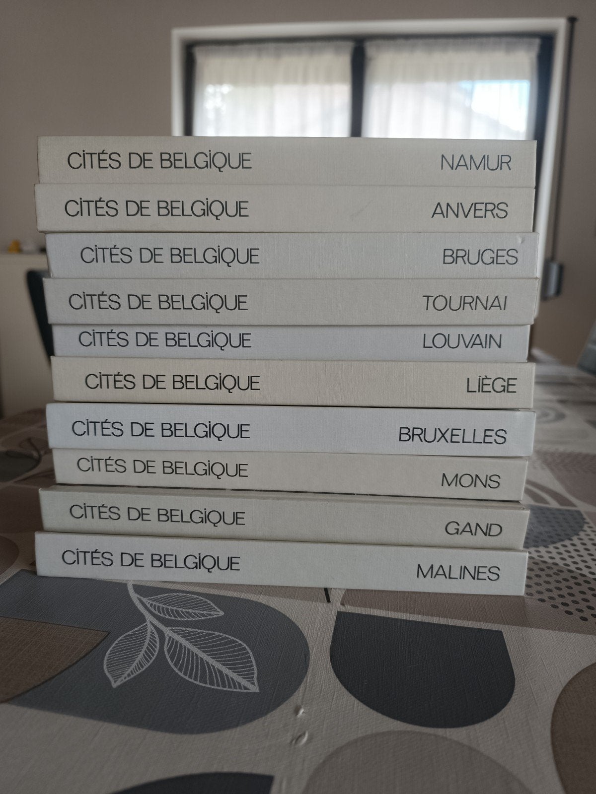 Lot de 10 volumes Les cités de Belgique, Boeken, Complete serie, Overige onderwerpen, Artis Historia, Ophalen