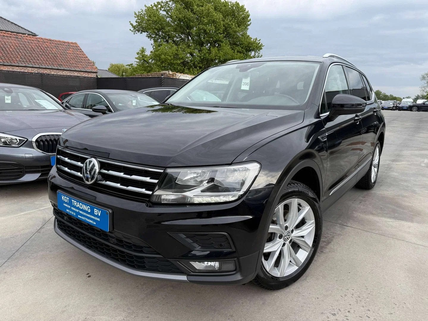 Volkswagen Tiguan Allspace 1.5 TSI 7 ZETELS NAVIGATIE ZWART, 1498 cc, Volkswagen, Zwart, Handgeschakeld