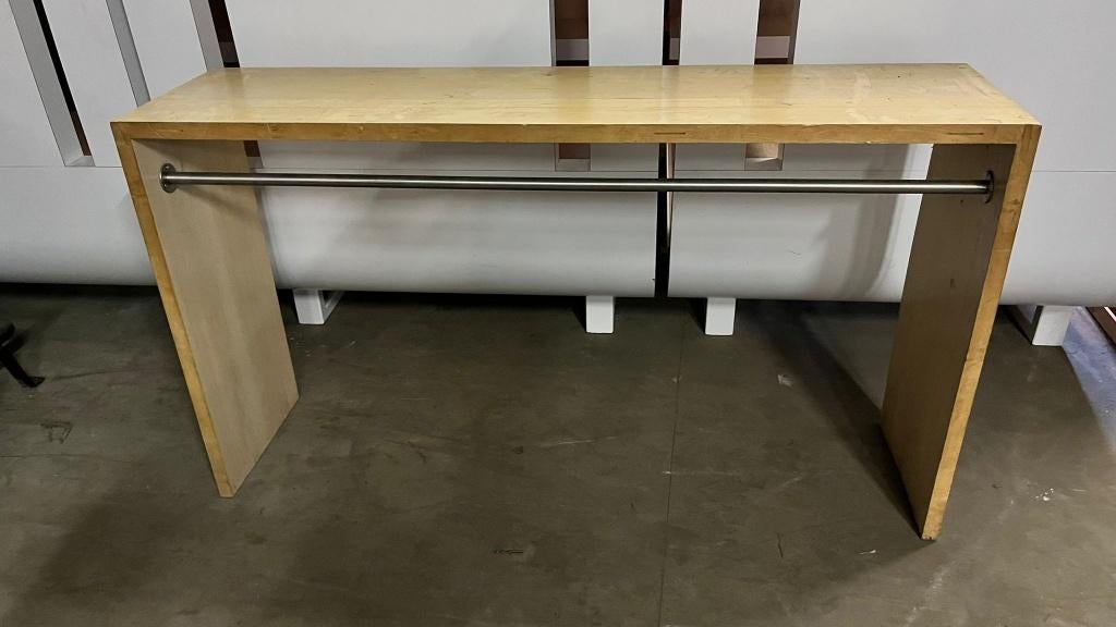 Garderobe kledingrek met houten blad, Kleding | Dames, Kledingrekken, Gebruikt, Ophalen