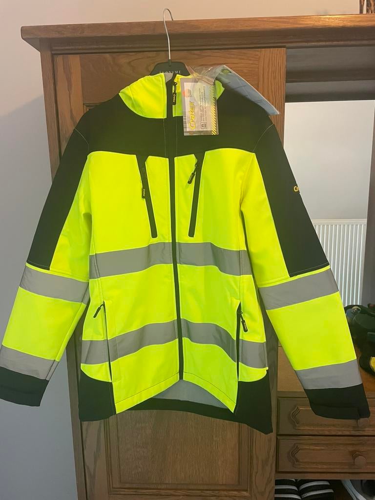 FLUO VEILIGHEIDSJAS, Ophalen, Nieuw, Jas
