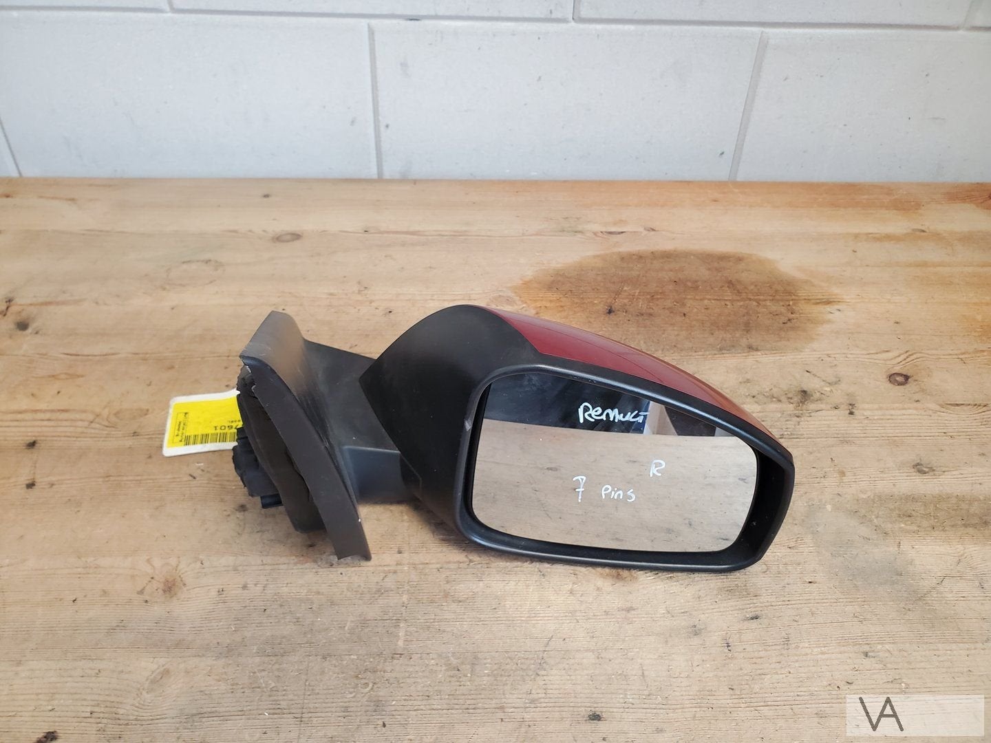 Renault Laguna 3 2007 - 2014 spiegel rechts rood 7 pins €50, Auto-onderdelen, Gebruikt, -, Renault, -