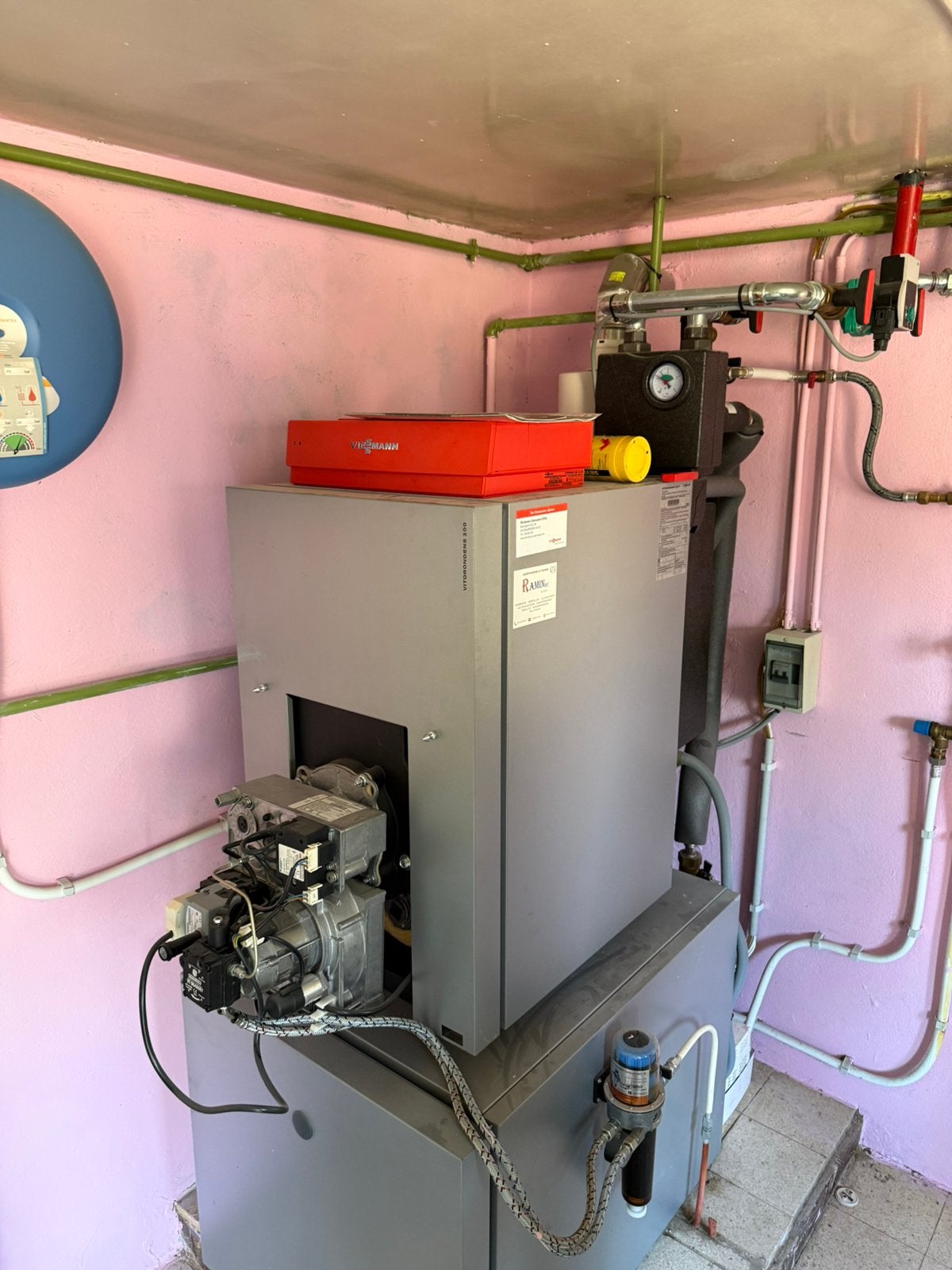 Mazoutketel, Doe-het-zelf en Bouw, Ophalen, Gebruikt