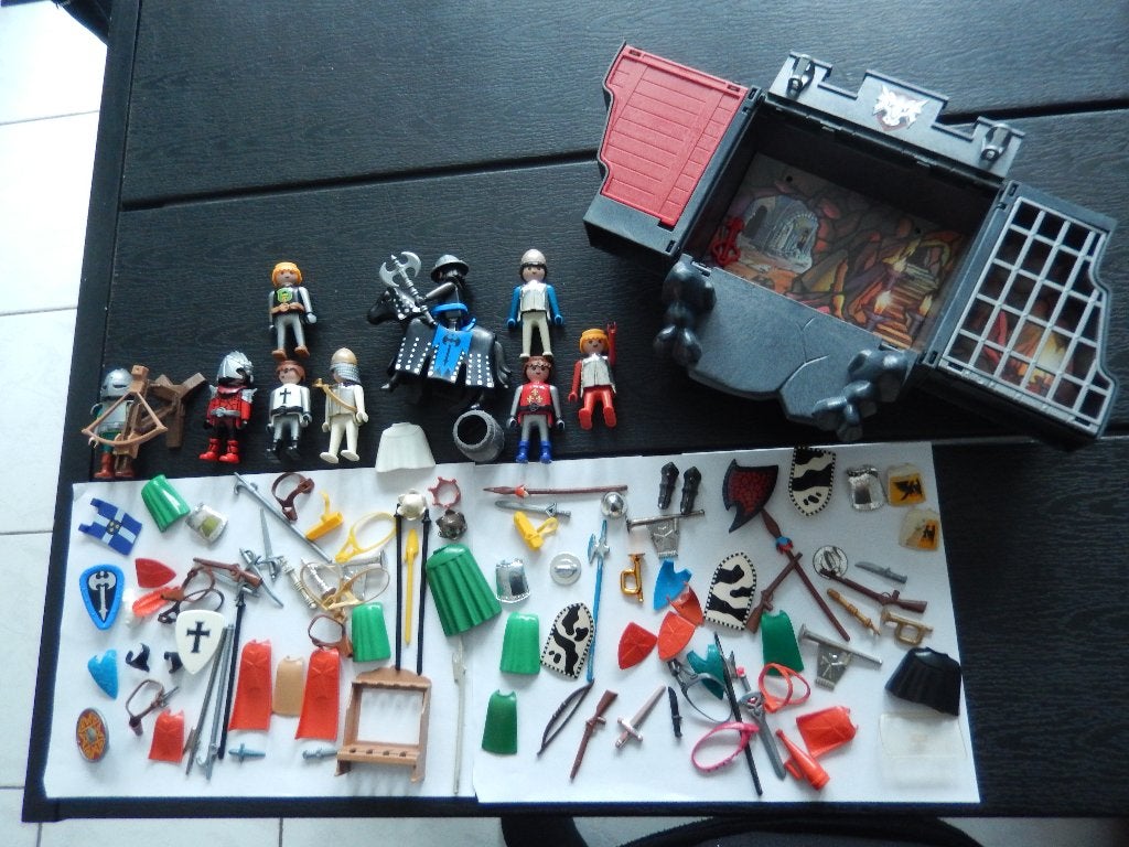 Playmobil: Riddersetje met kasteel van 5420, Kinderen en Baby's, Ophalen of Verzenden, Gebruikt