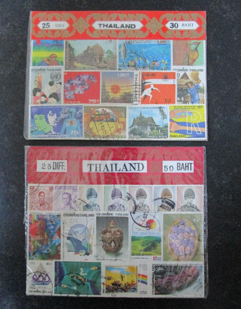 Thailand postzegels, Ophalen of Verzenden