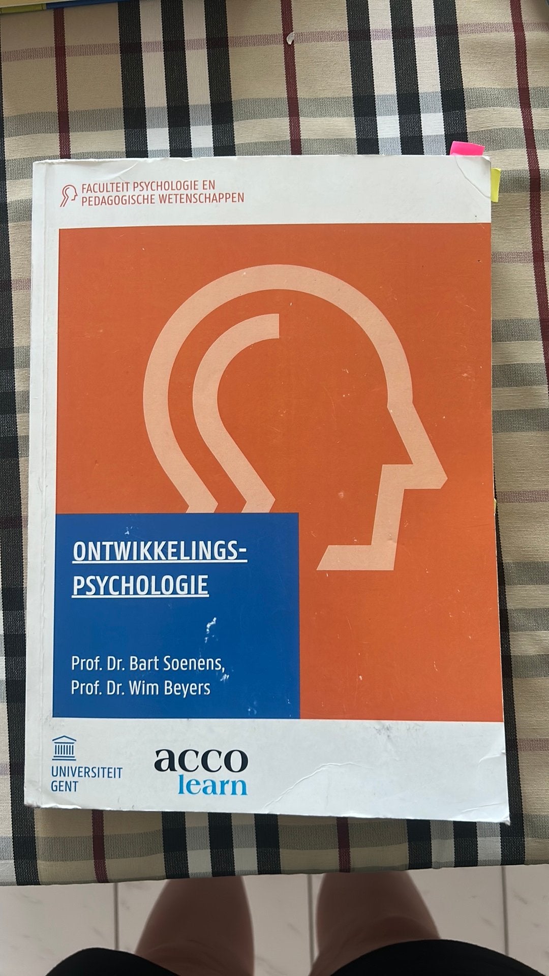 syllabus ontwikkelingspsychologie, Enlèvement ou Envoi, Comme neuf
