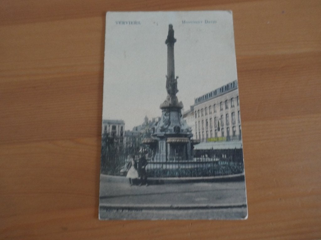 monument David de Verviers, Collections, Enlèvement ou Envoi, Affranchie, Liège