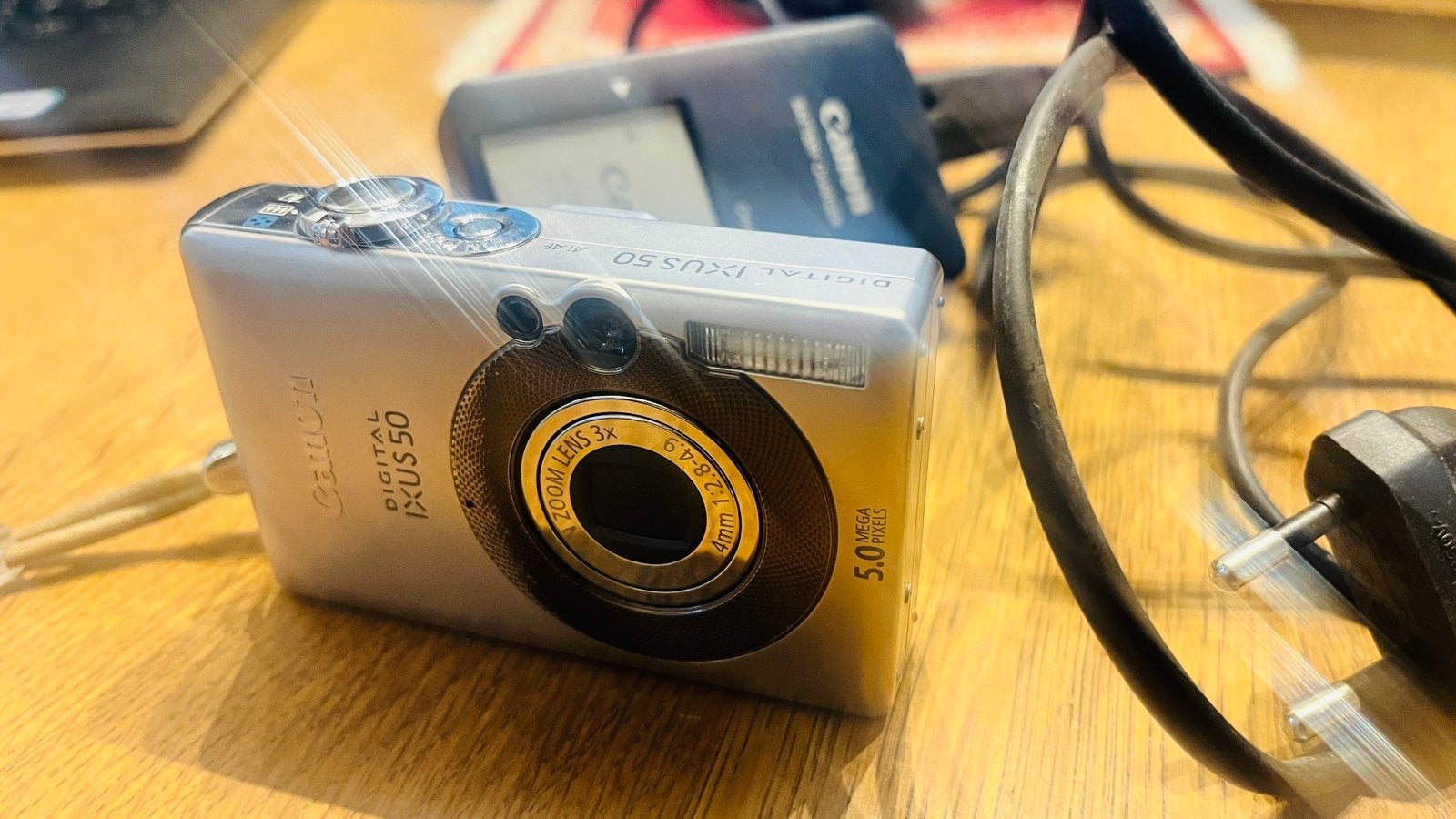 Canon Ixus50, TV, Hi-fi & Vidéo, Appareils photo numériques, Canon, 5 mégapixels, Enlèvement, Utilisé