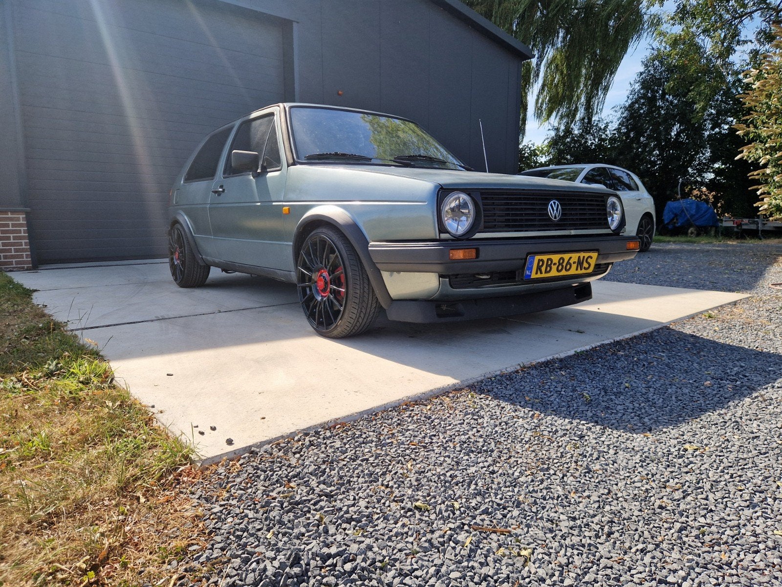 Volkswagen Golf 2.8 VR6 1986, Auto's, Voorwielaandrijving, Blauw, Handgeschakeld, Particulier