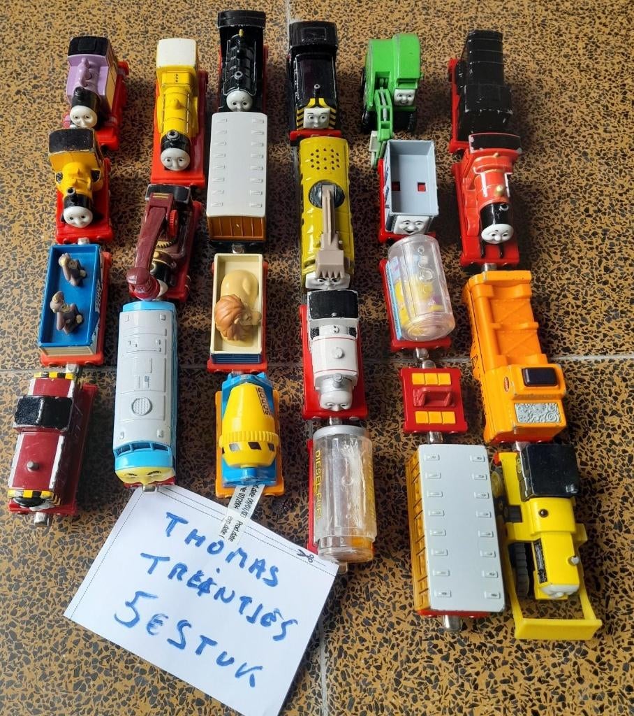 thomas treintjes los te koop 5 euro stuk, Ophalen of Verzenden, Gebruikt