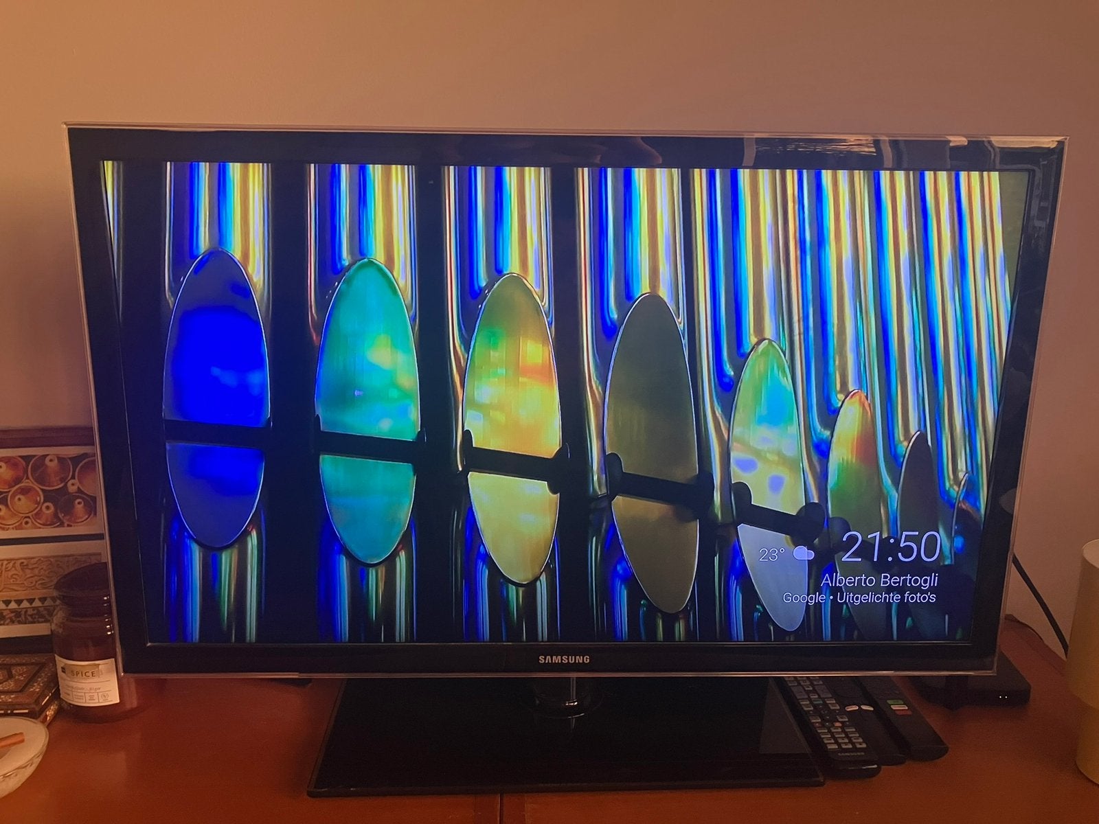 Samsung UE37D5000PW 37 inch, Computers en Software, Desktop Pc's, Ophalen, Zo goed als nieuw